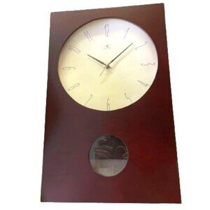 NIB Wall case clock wood